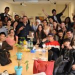 International students in French course in France in Lyon
